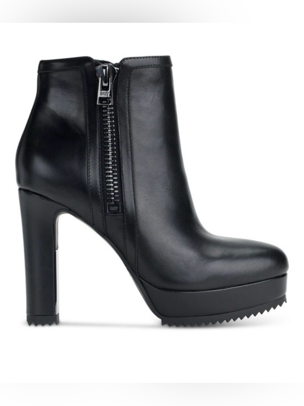 ✨NWT✨ DKNY, Liana Zipper Platform Ankle Booties, Black, Size 9.5